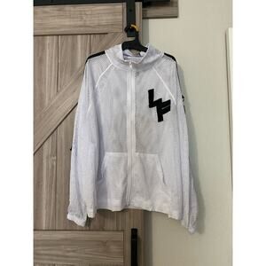 NWT LF the brand mesh zip front track jacket women’s small